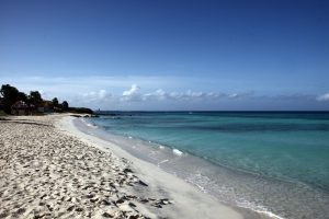 Aruba Strand Zee Zon Vakantie