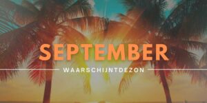 waar schijnt de zon in september